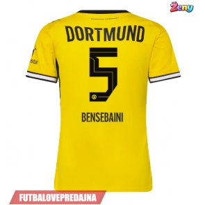 Lacne Ženy Futbalové dres Borussia Dortmund Ramy Bensebaini #5 2026-27 Krátky Rukáv - Domáci